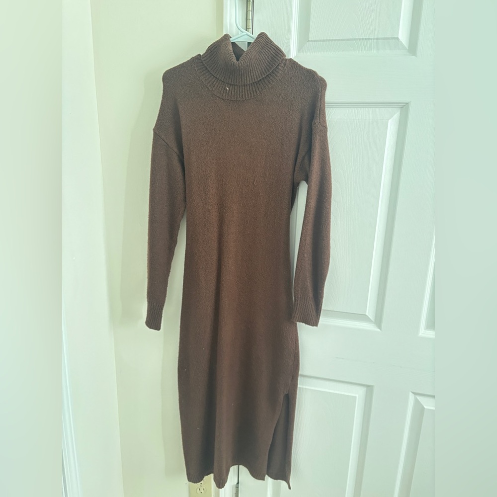 Rachel Zoe Brown Knit Dress